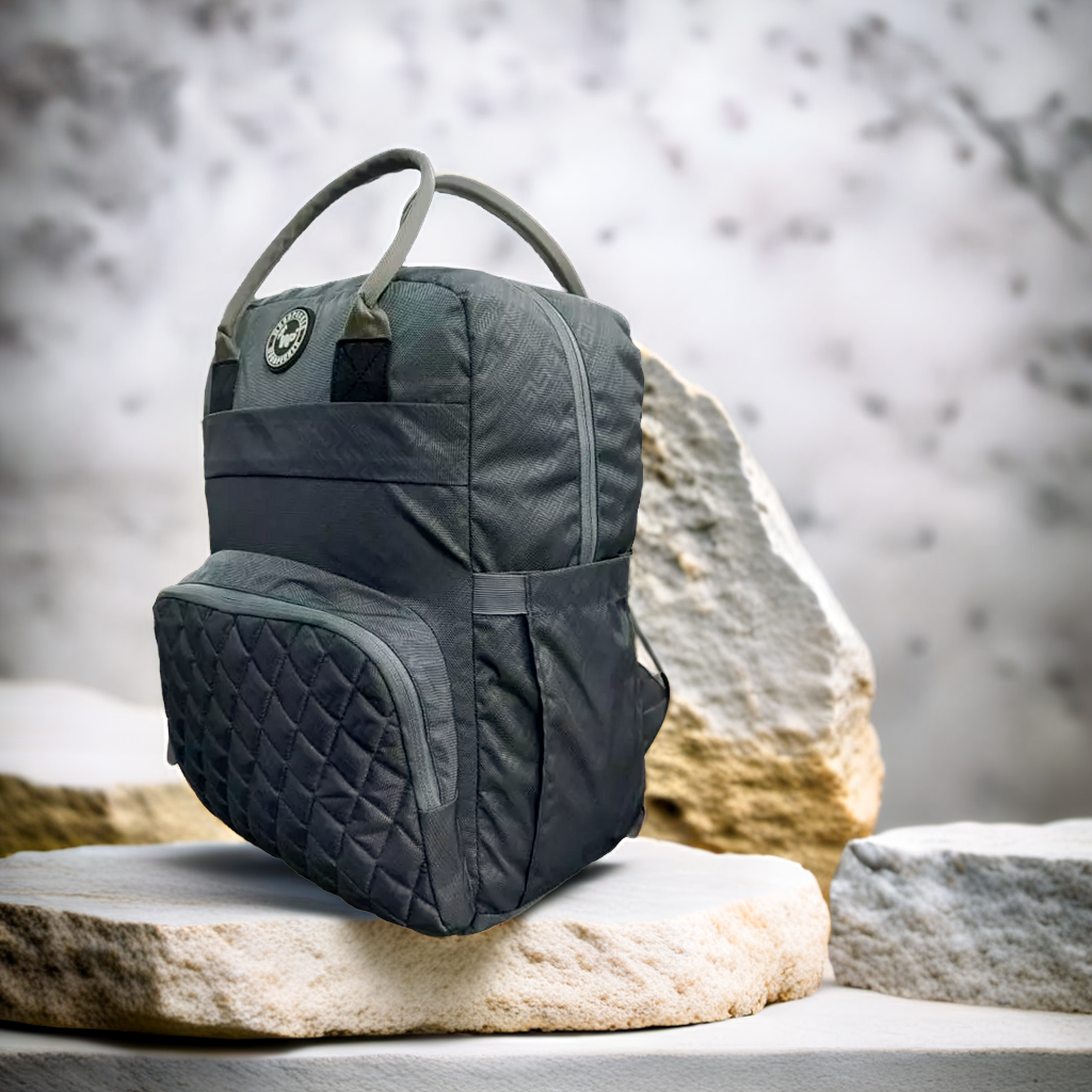 Elite Grey Baby Bag