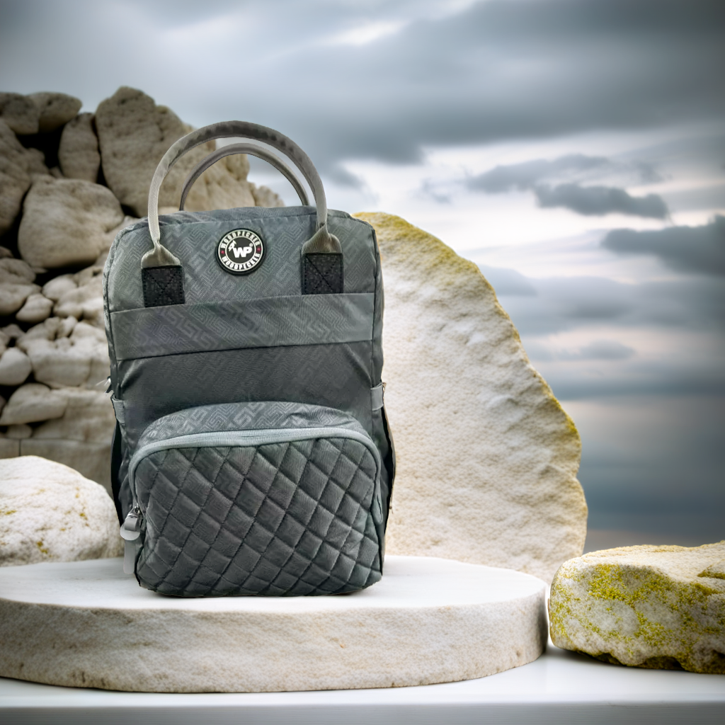 Elite Grey Baby Bag