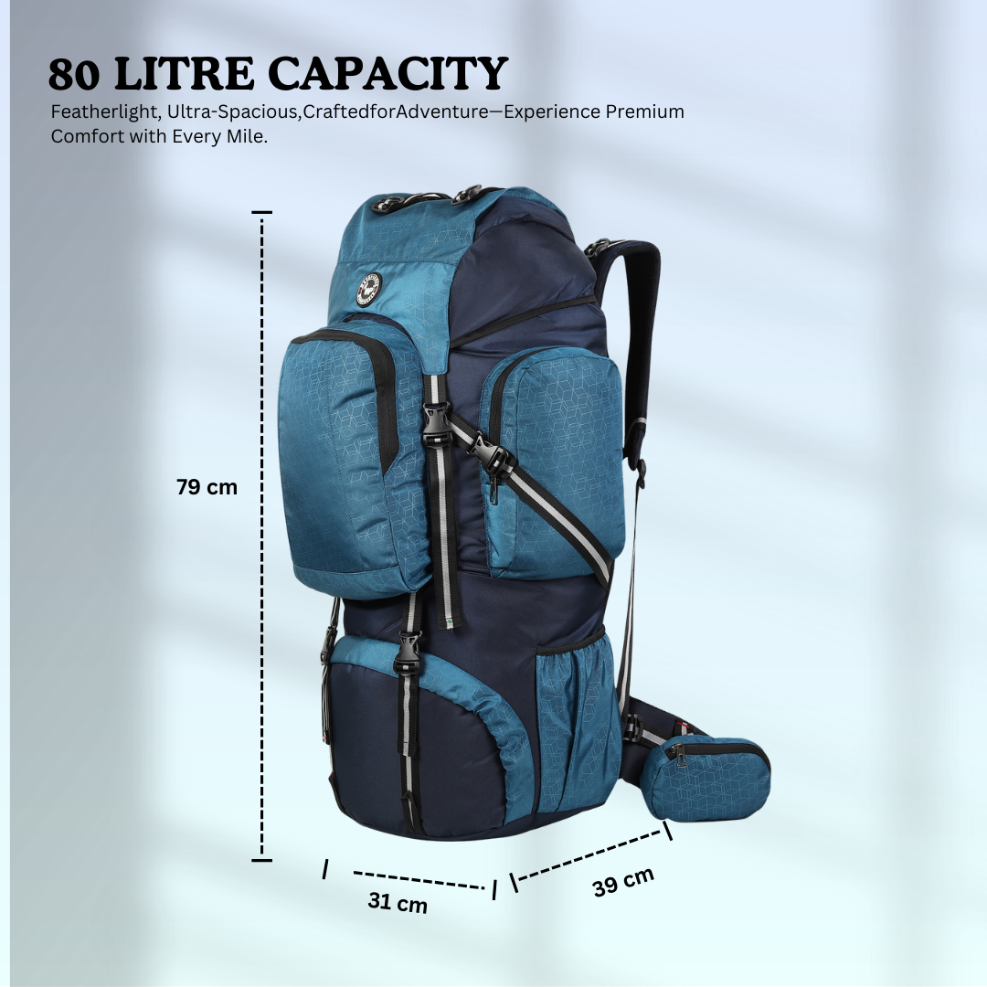 Kailash Rucksack Teal 80 Litre
