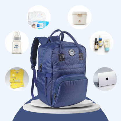 Baby Bag Navy Blue