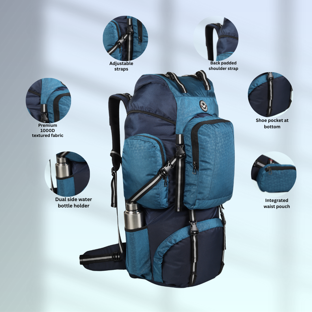 Kailash Rucksack Teal 80 Litre