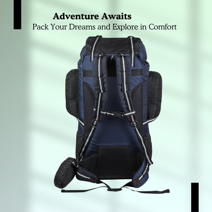 Kailash Rucksack Navy Blue 80 Litre
