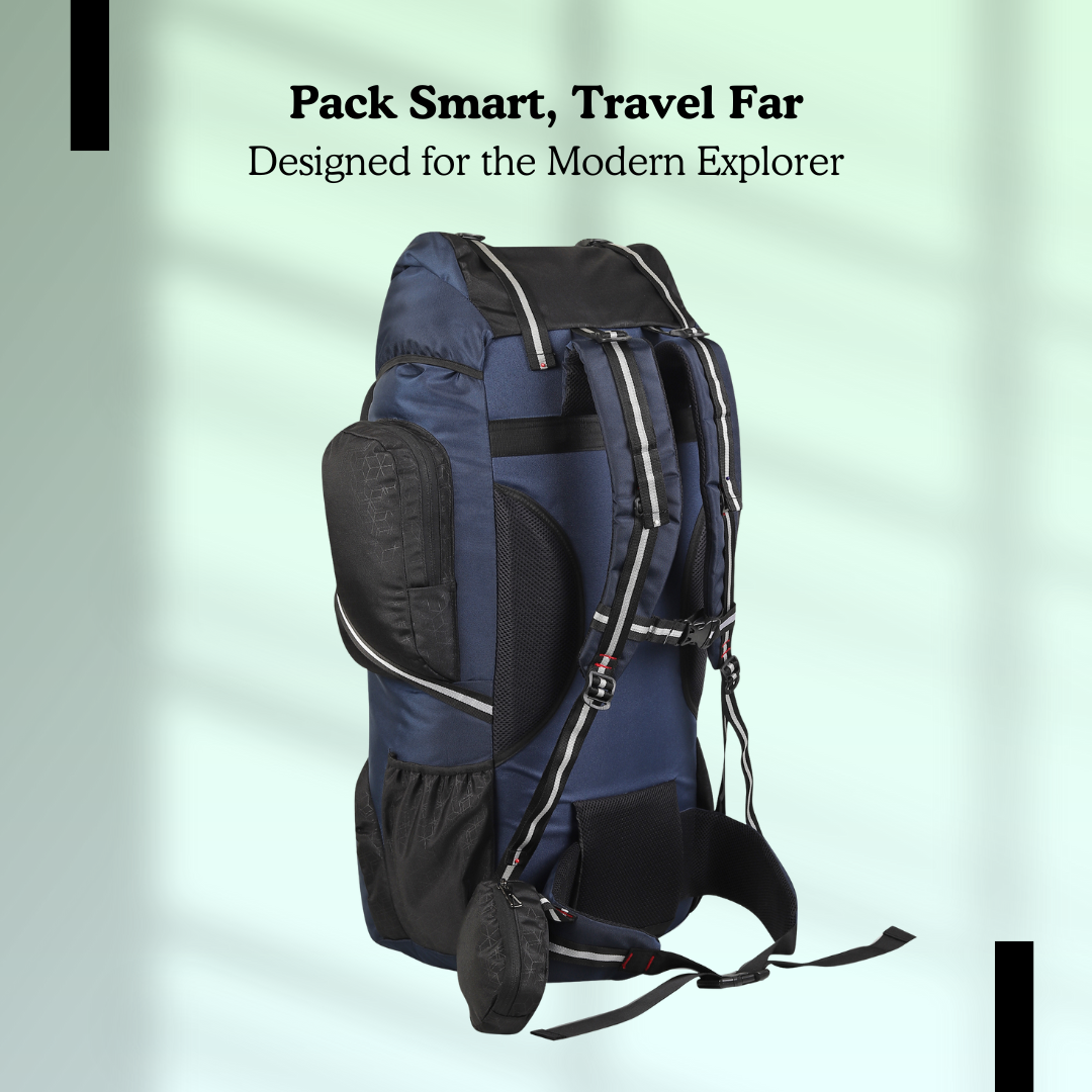 Kailash Rucksack Navy Blue 80 Litre