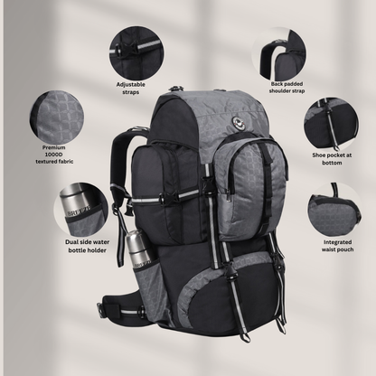 Kedar Rucksack Gray