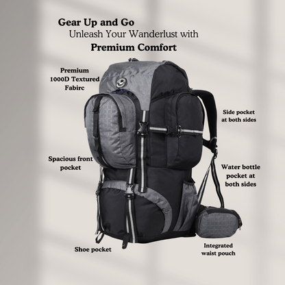 Kedar Rucksack Gray