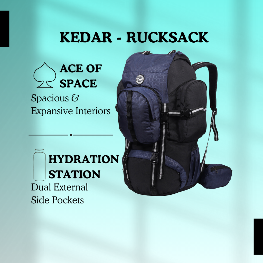 Kedar Rucksack Navy Blue