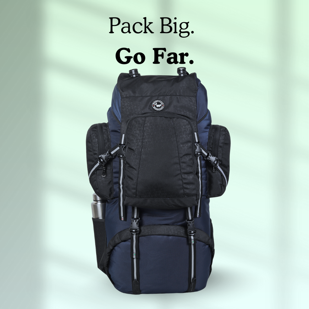 Kailash Rucksack Navy Blue 80 Litre