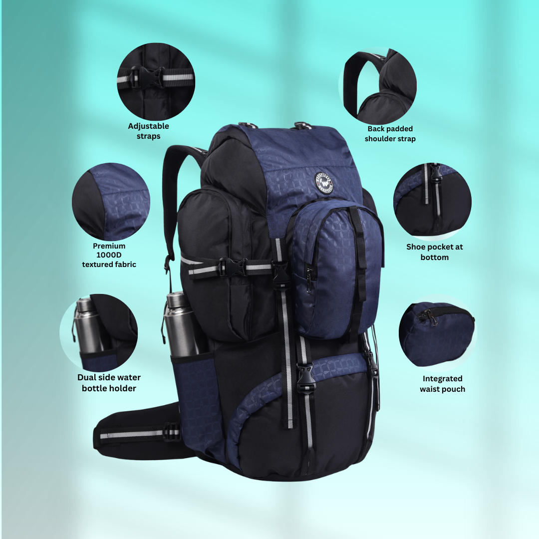 Kedar Rucksack Navy Blue
