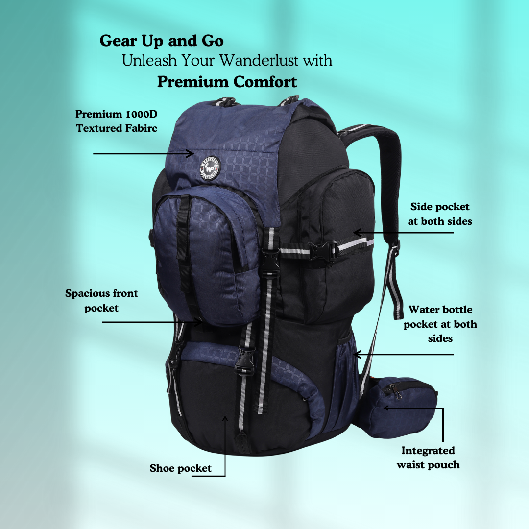 Kedar Rucksack Navy Blue