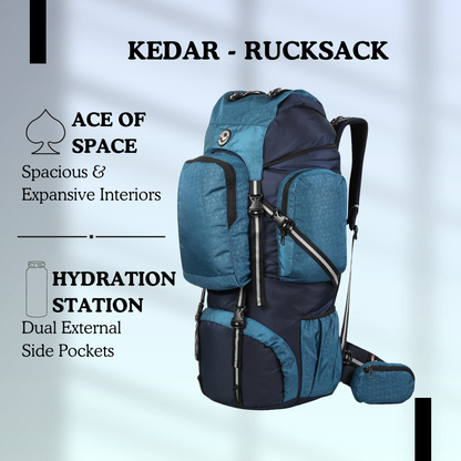 Kailash Rucksack Teal 80 Litre