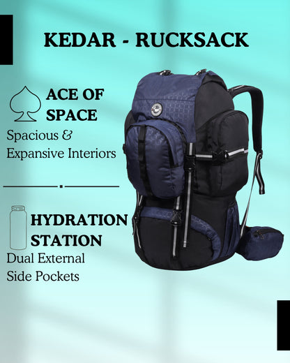 Kedar Rucksack Navy Blue